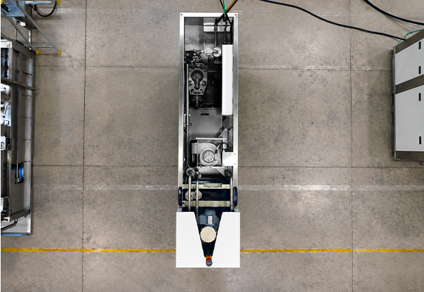 ‘MecanoFAST’ parts washing machine – top view