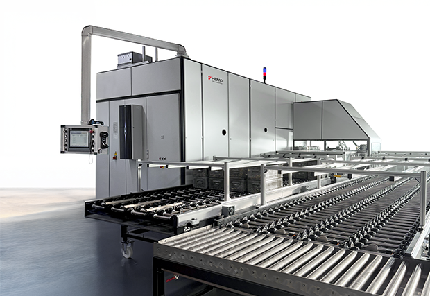 ‘Solvacs’ parts cleaning machine with manual or automatic flow