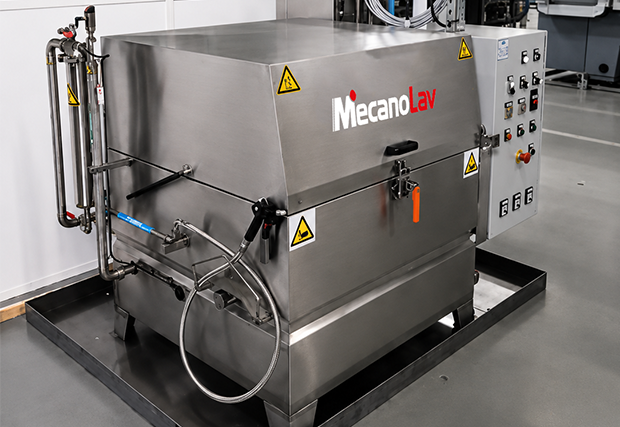 Bulk cleaning machine