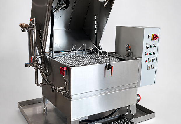 Machine de lavage et de dégraissage à plateau rotatif ECO