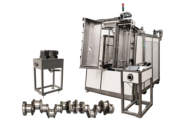 Crankshaft cleaning machine