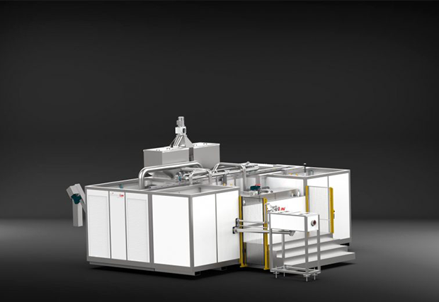 Industrial parts washing machine